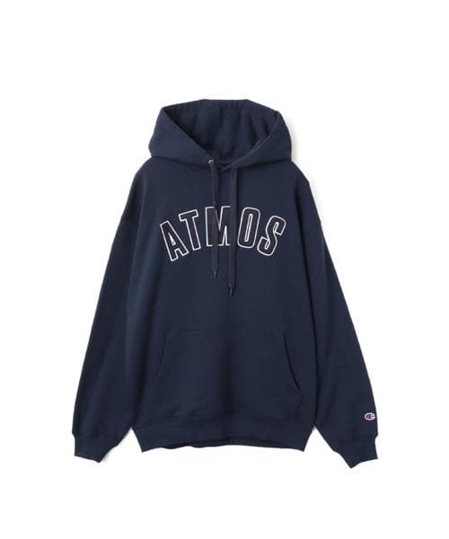 Champion x atmos Super Fleece Hooded Sweatshirt NAVY