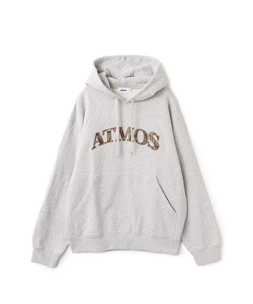 atmos Python Pattern Logo Hoodie GRAY アトモス パイソン パターン ロゴ フーディ グレー