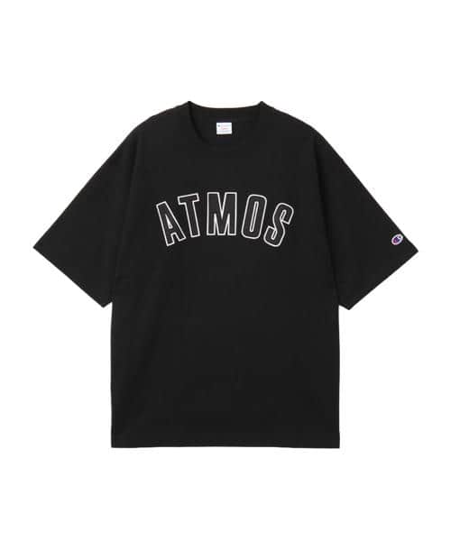 Champion x atmos 16s/1 OE Jersey T-shirt BLACK