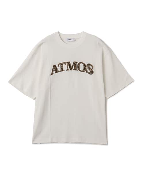 atmos Python Pattern Logo T-shirt WHITE