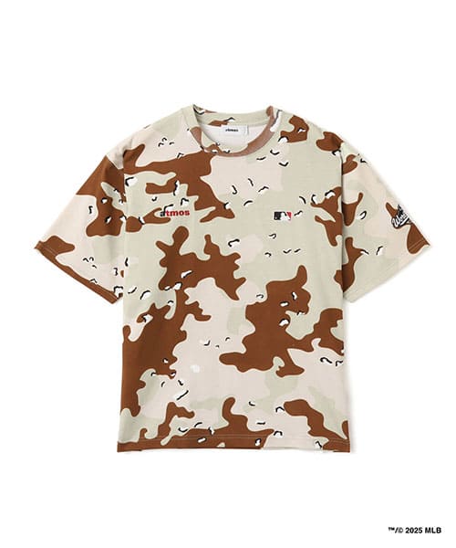 atmos x MLB SS T-shirt CAMOUFLAGE - デザートカモ