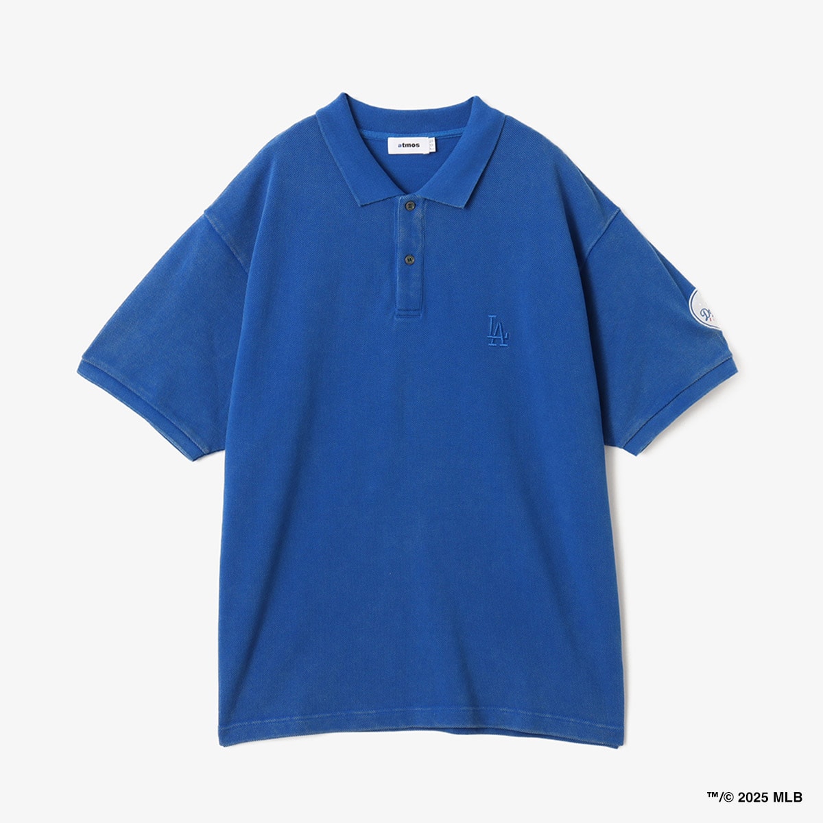 atmos MLB Fade Color Logo Polo Shirt CHARCOAL（アトモス