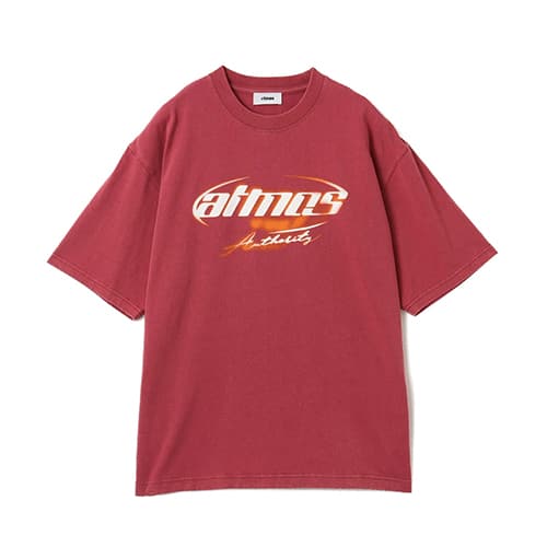 atmos Spray Logo T-shirt RED