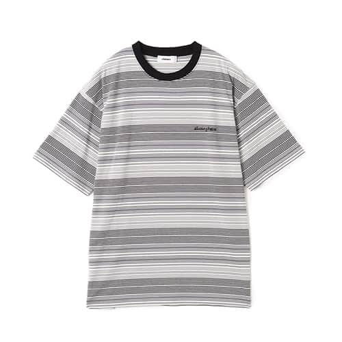 atmos Multi-color Border T-shirt BLACK