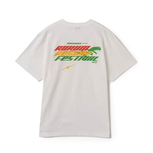 atmos ロッコンレゲエ祭2025 T-shirt WHITE