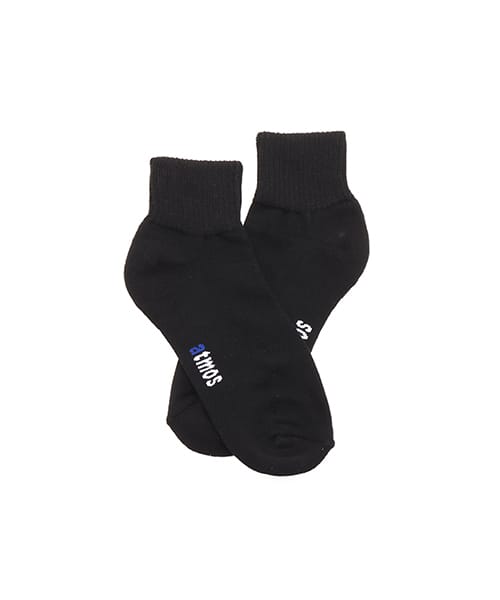 atmos Quarter Length SOCKS BLACK