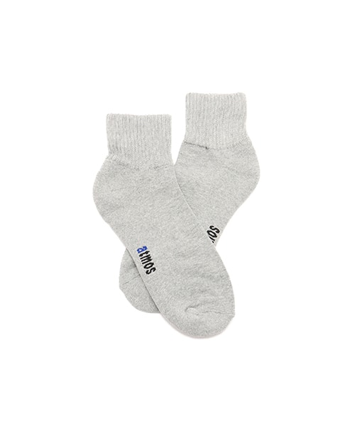 atmos Quarter Length SOCKS GRAY