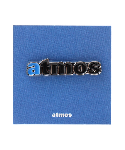 atmos Logo Pin Badge BLUE