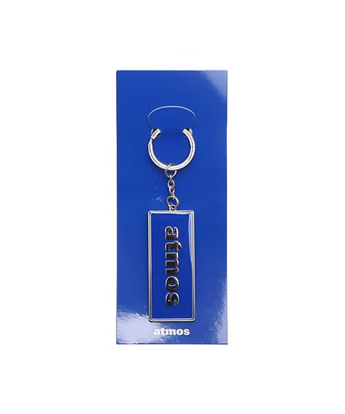 atmos Box Logo Keychain BLUE