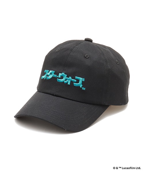 atmos [STAR WARS] カタカナ Logo Cap BLACK