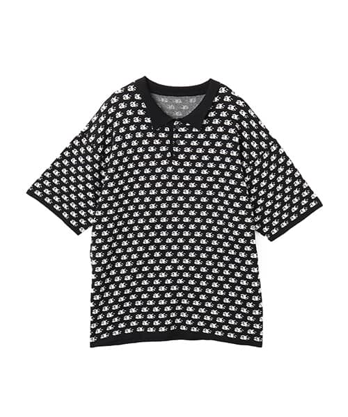 atmos Knit Jacquard Polo