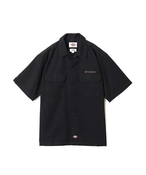 Dickies x atmos Utility WORK SS SHIRT BLACK