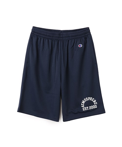 atmos × champion MESH Shorts NAVY