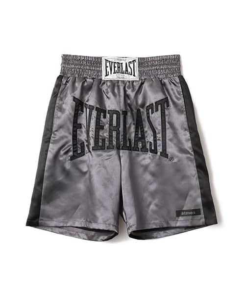 atmos x EVERLAST Vintage Satin Boxer Short BLACK