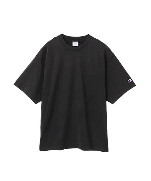 atmos × champion PIGMENT T-shirt LIGHT BLACK