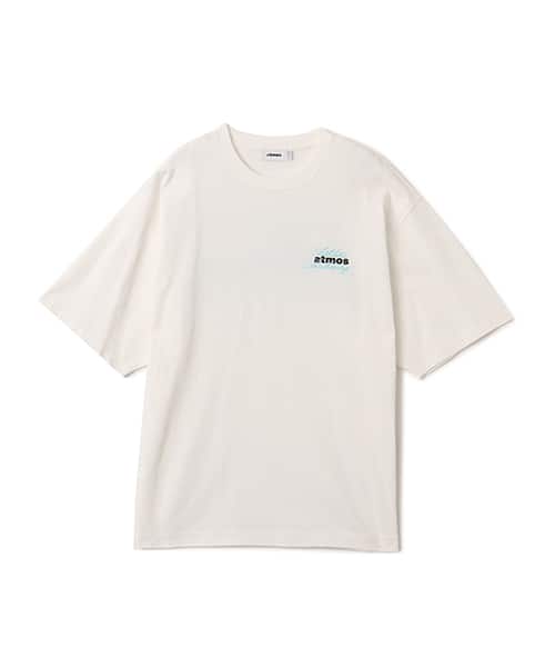 atmos Print & Embroidery T-shirt WHITE