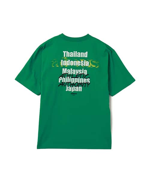 atmos Layered Logo T-shirt GREEN