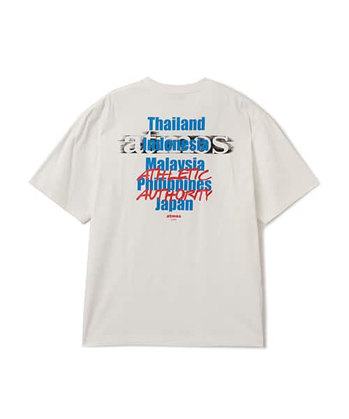 atmos Layered Logo T-shirt WHITE