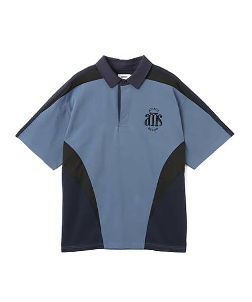 atmos Rugger Shirt BLUE