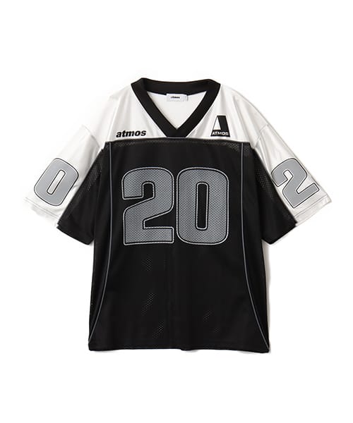 atmos Mesh Football Shirt BLACK