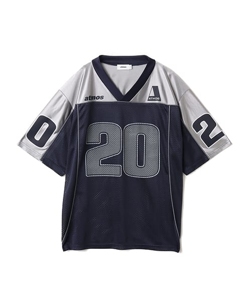 atmos Mesh Football Shirt NAVY