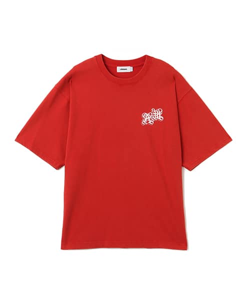 atmos New Old English Logo T-Shirt RED