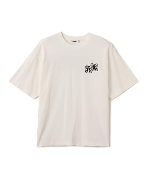atmos New Old English Logo T-Shirt WHITE