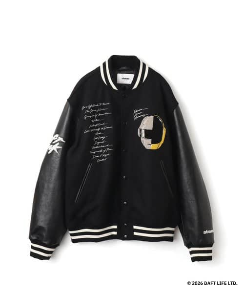 atmos x Daft Punk Random Access Memories Varsity Jacket