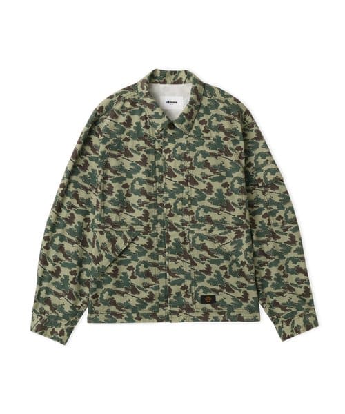 atmos Cotton Military Jacket CAMOUFLAGE KHAKI
