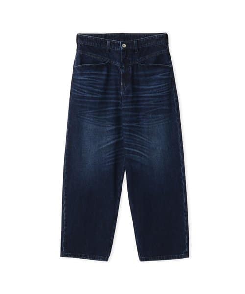 atmos Vintage Finish Denim Pants BLUE