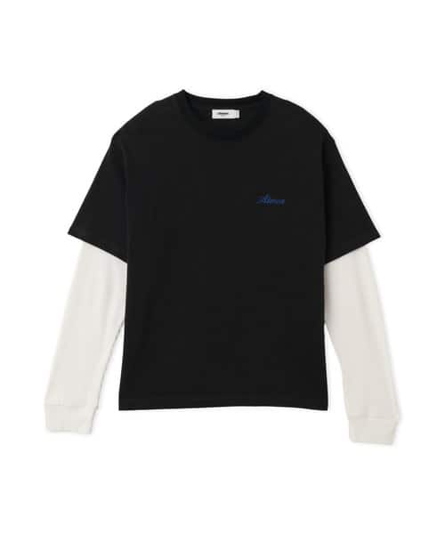 atmos Layered Sleeves LS T-shirt BLACK