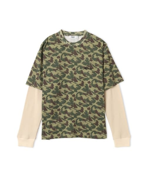 atmos Layered Sleeves LS T-shirt CAMOUFLAGE