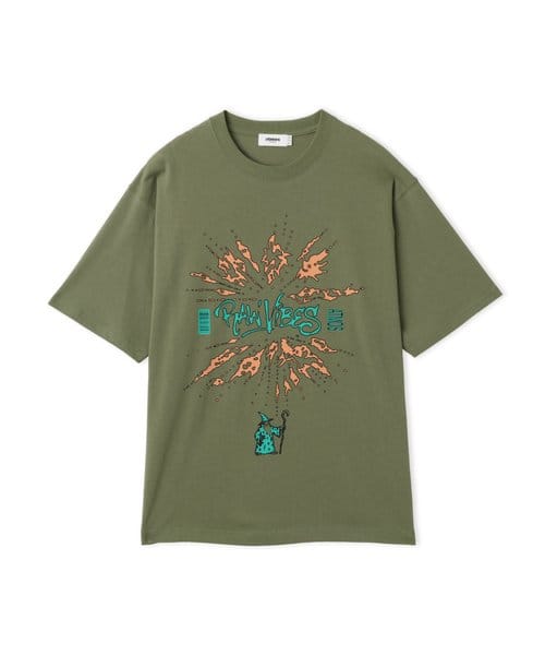 atmos Wizard Print T-shirt KHAKI - カーキ