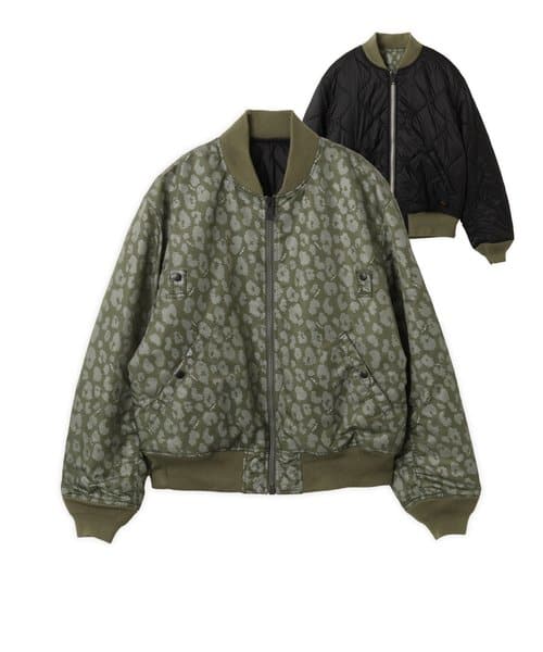 atmos Reversible Flight Jacket KHAKI