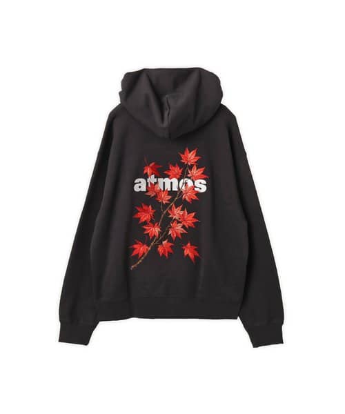 atmos Autumn Motif Zip-up Hooded Sweatshirt