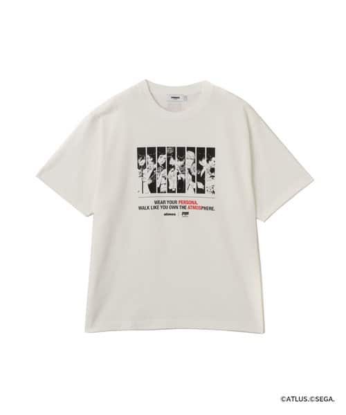atmos x PERSONA Memoria T-shirt WHITE