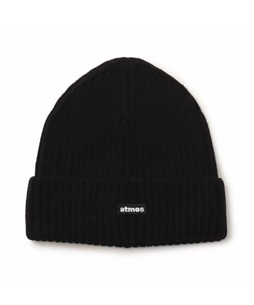 atmos Cotton Knit Cap BLACK - ブラック