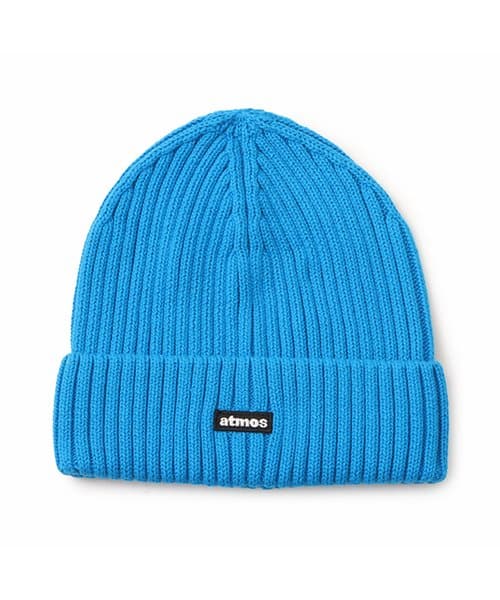 atmos Cotton Knit Cap BLUE - ブルー