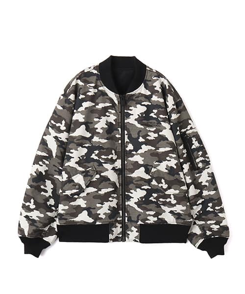 atmos Reversible Flight Jacket BLACK CAMOUFLAGE