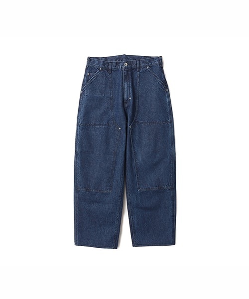 atmos Double-Knee Denim Pants BLUE アトモス ダブル ニー デニム パンツ ブルー