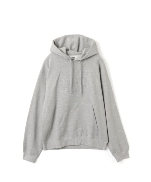 atmos Sequins Logo Hooded Sweatshirt GRAY - グレー