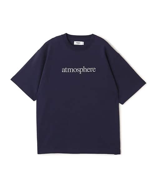 atmos atmosphere Print T-shirt NAVY