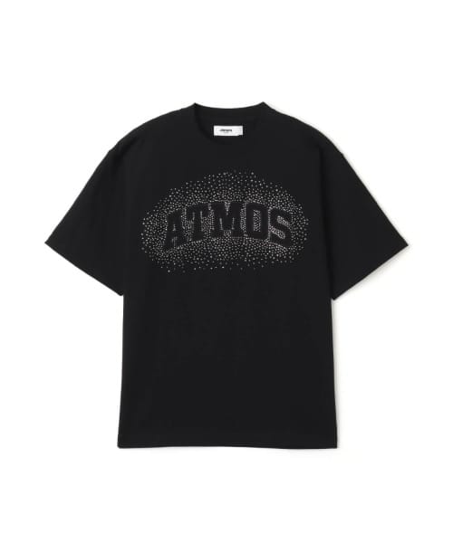 atmos Sequins Logo T-shirt BLACK - ブラック