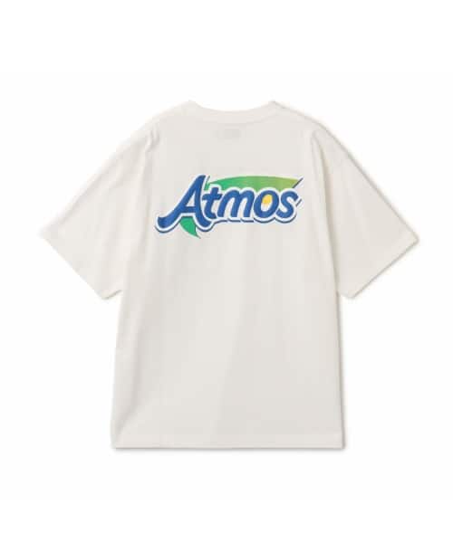 atmos Puff Logo Print T-shirt WHITE - ホワイト