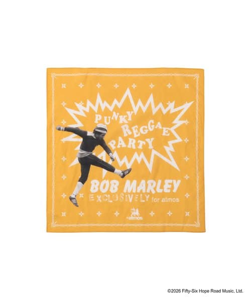 atmos x BOB MARLEY PUNKY REGGAE PARTY Bandana YELLOW