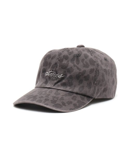 atmos Leopard Pattern Cap LIGHT BLACK
