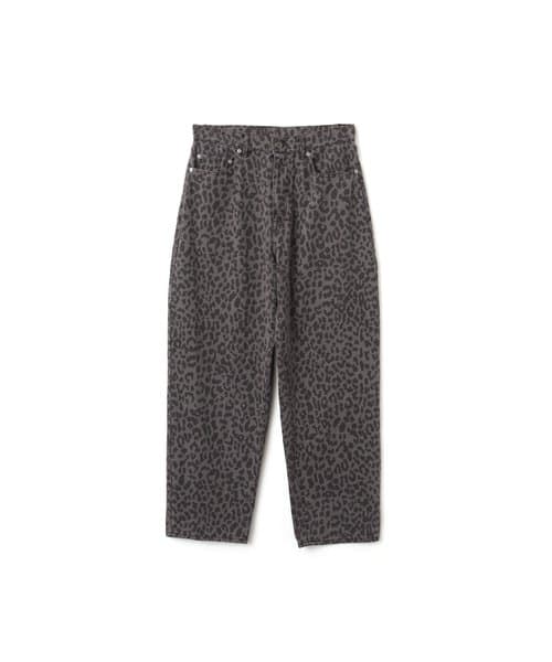atmos Leopard Pattern Baggy Patns LIGHT BLACK - ブラック