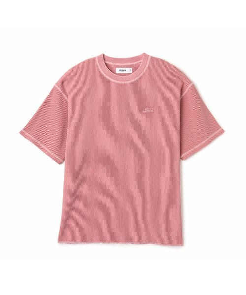 atmos Waffle SS T-shirt PINK