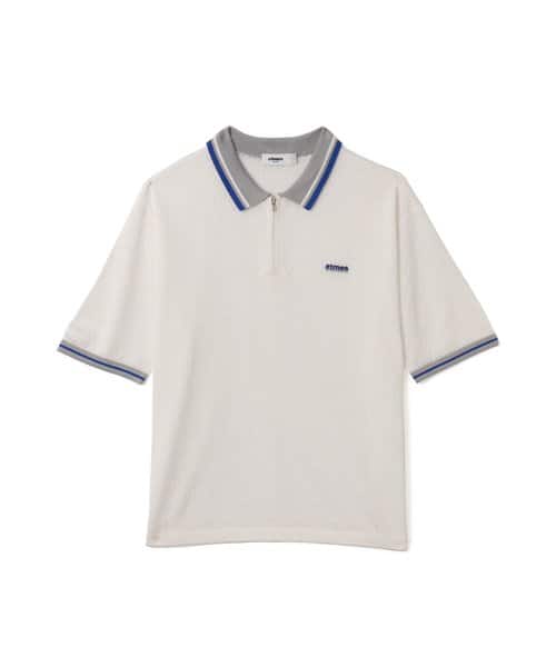 atmos Mesh Polo Shirt WHITE