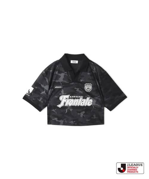 atmos pink x J.LEAGUE 川崎フロンターレ Cropped T-shirt BLACK